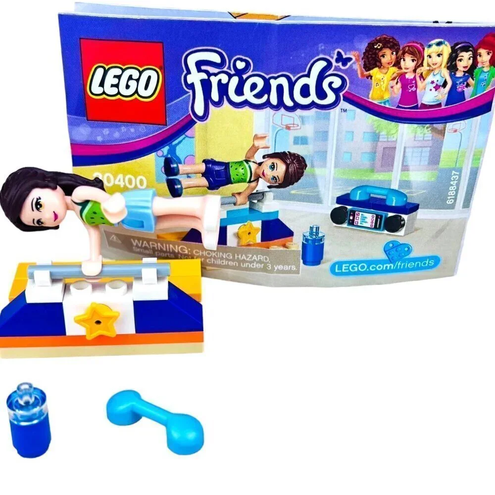 LEGO Friends Smoothie Stand & Gymnastics Bar Replacement Pieces Not Complete